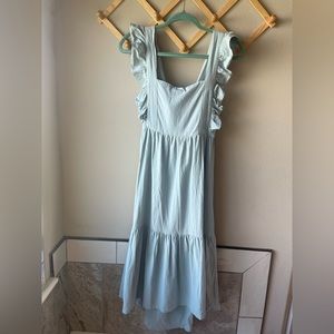 SHEIN size L backless maxi dress